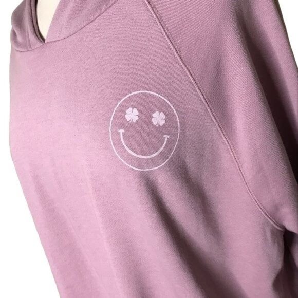 Lucky Brand L Be Lucky hoodie lavender - Picture 4 of 8